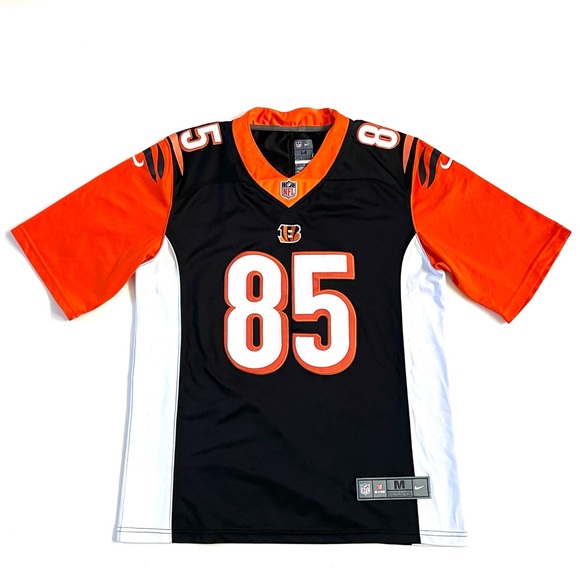 NIKE On Field Football Jersey Men's SIZE MEDIUM Bengals #85 Tee Higgins Rookie - Picture 3 of 11